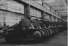 Les Tanks fabriqués par Renault